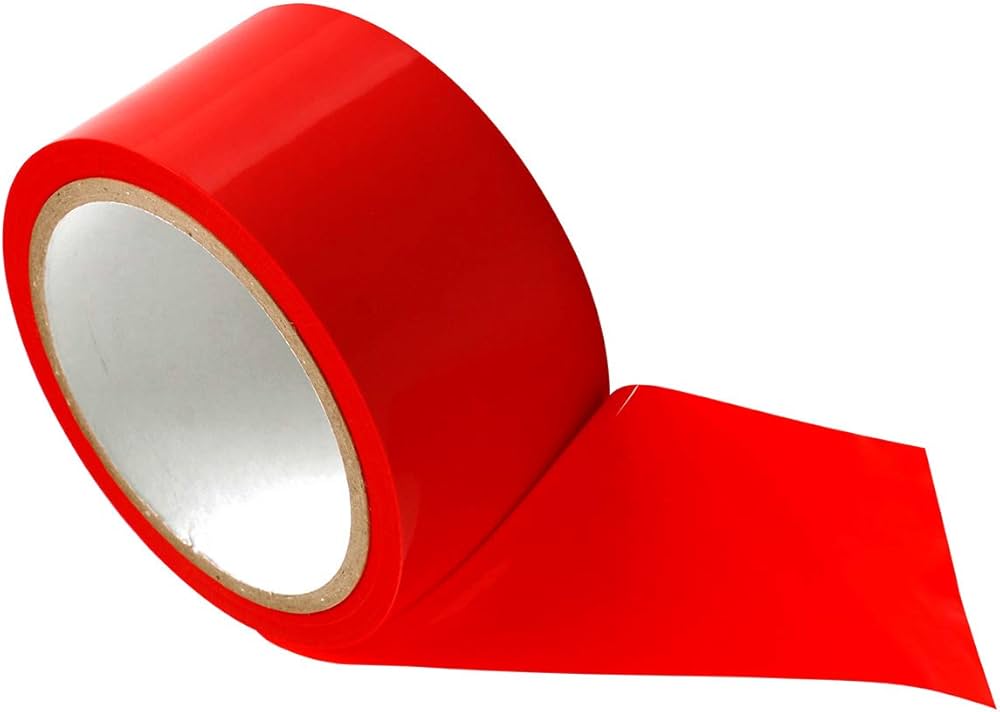 Tape Restraints - Red