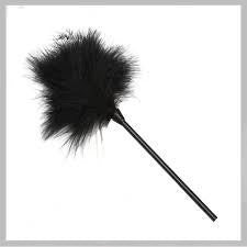 Feather Tickler  - Black