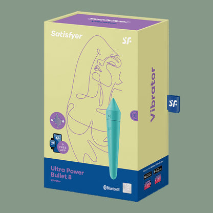 Ultra Power Bullet 8 - Turquoise