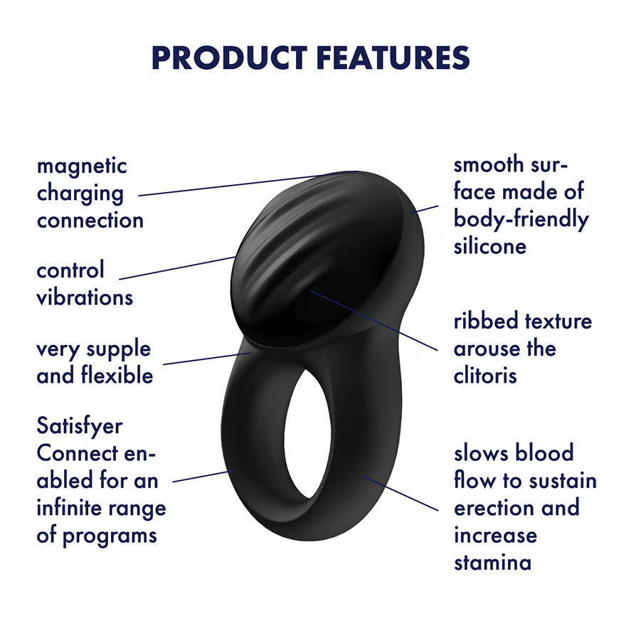Signet Ring W/Bluetooth App