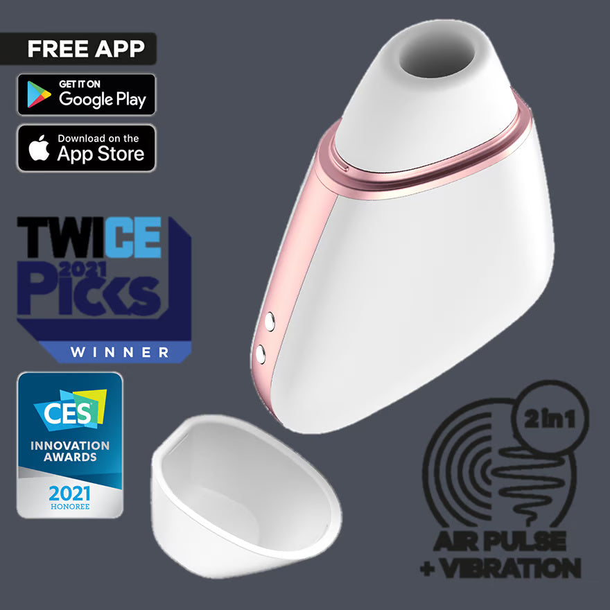 Love Triangle White W/ App