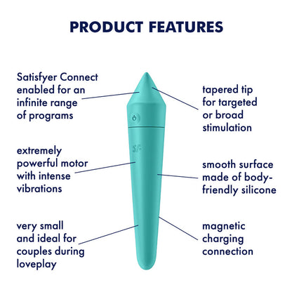 Ultra Power Bullet 8 - Turquoise